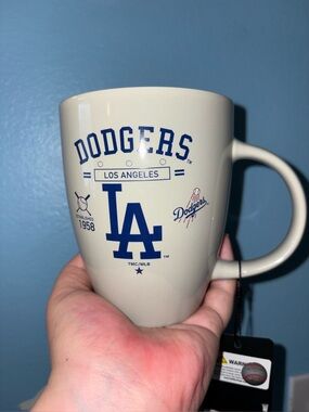 NWT - LA Dodgers 22oz Ceramic Coffee Mug